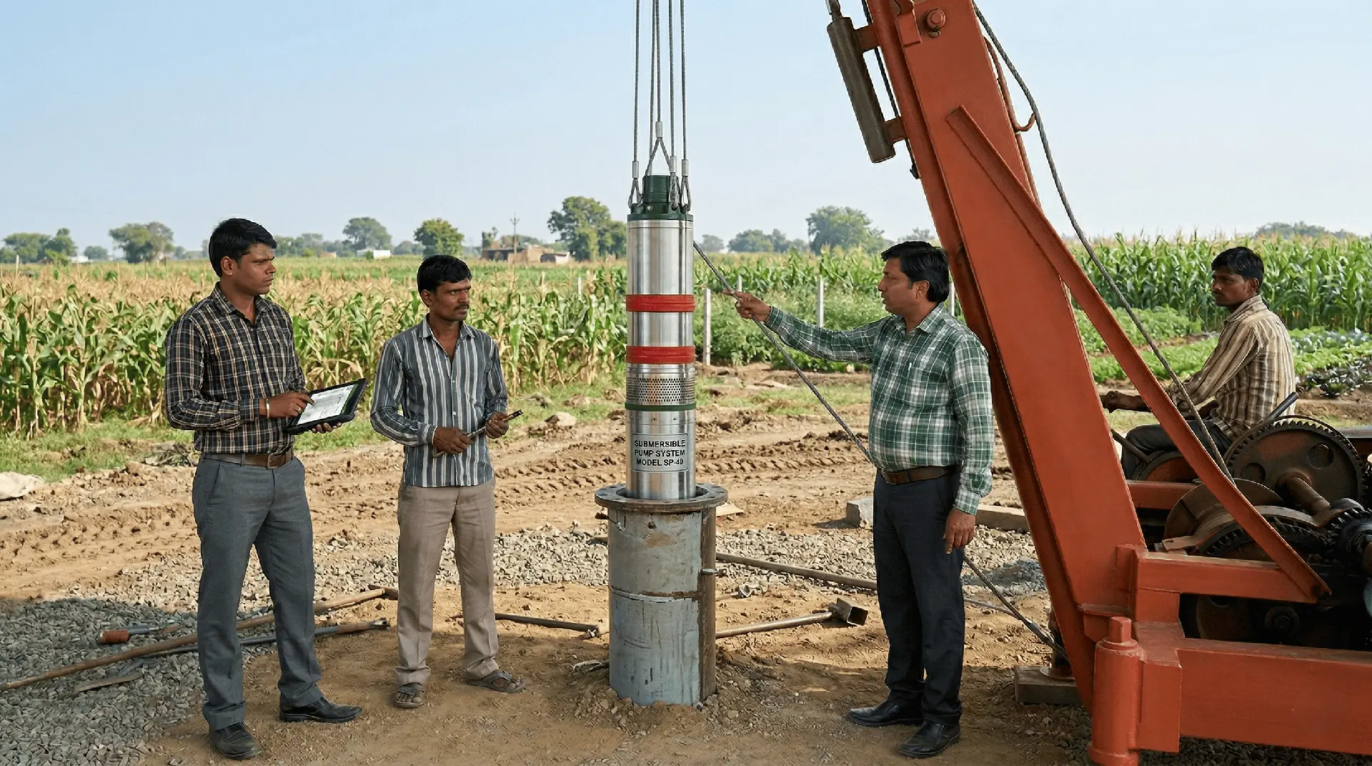 Submersible Pump Installation